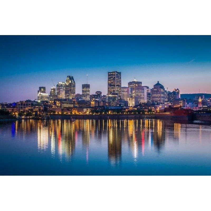 Montreal Skyline | Full Round/square Diamond Painting Kits（50x70cm）