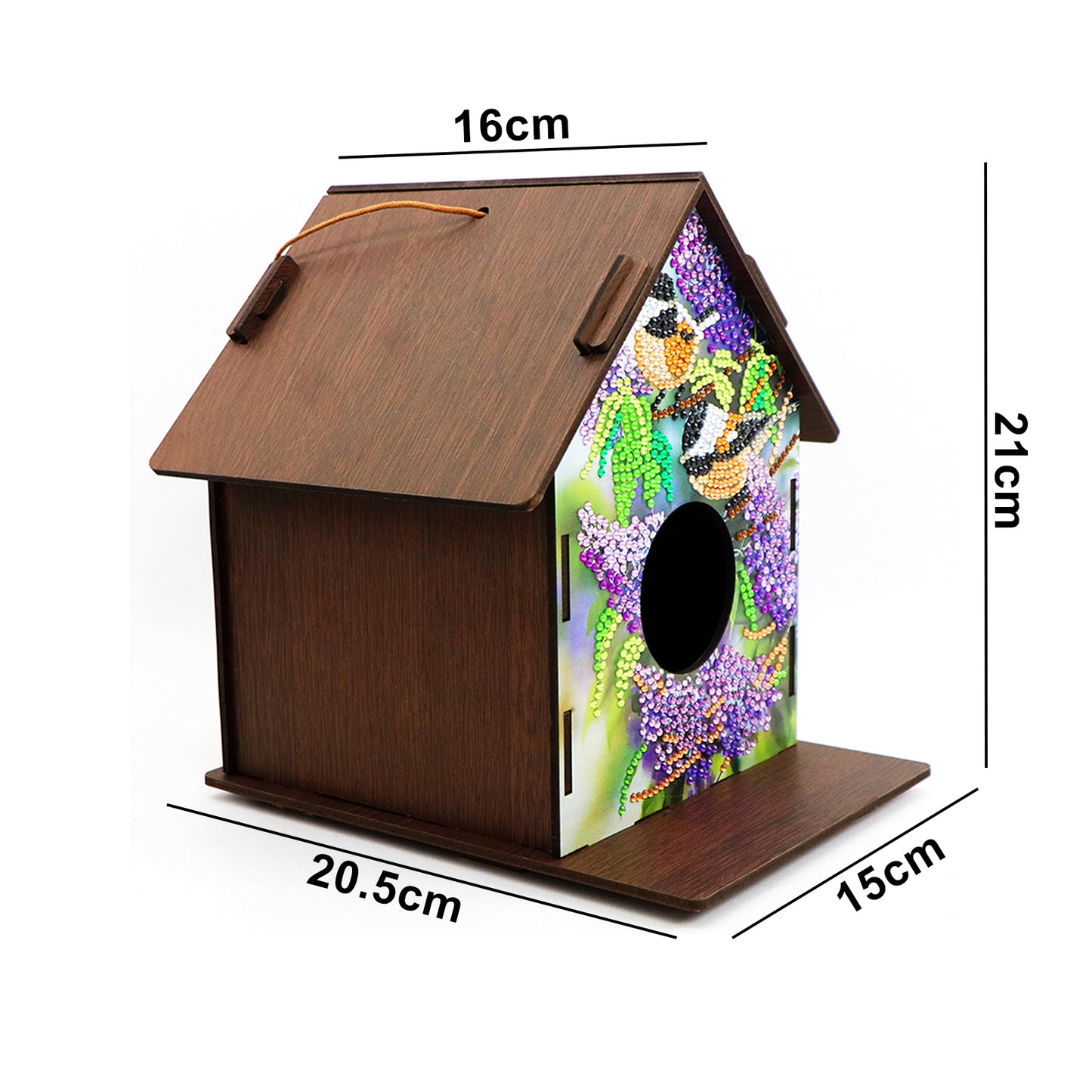 DIY Diamond Bird House