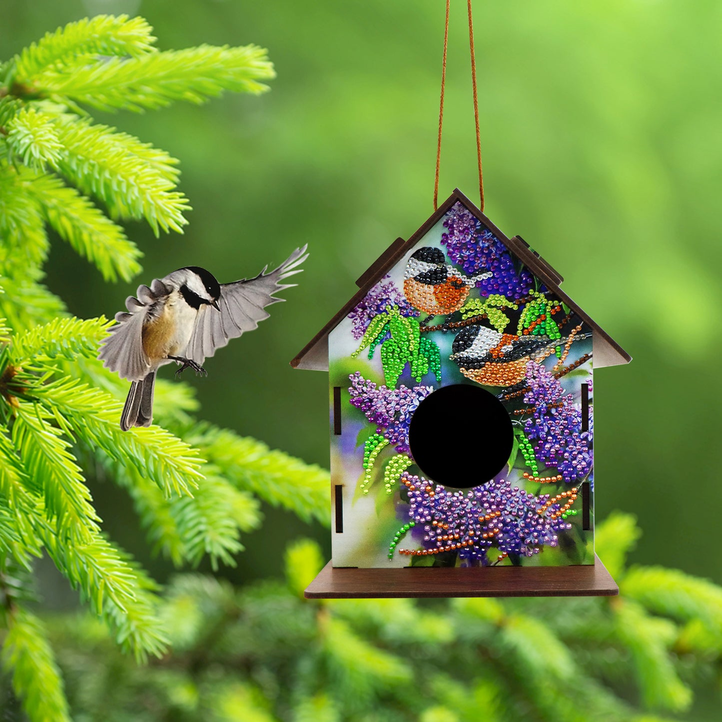 DIY Diamond Bird House