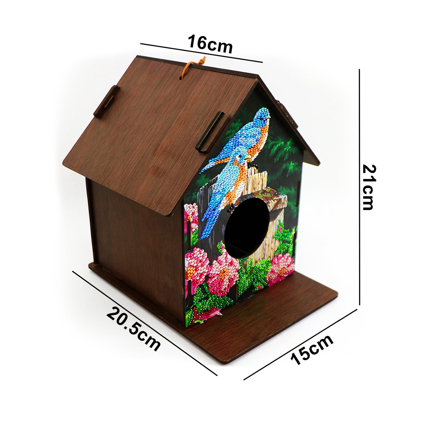 DIY Diamond Bird House