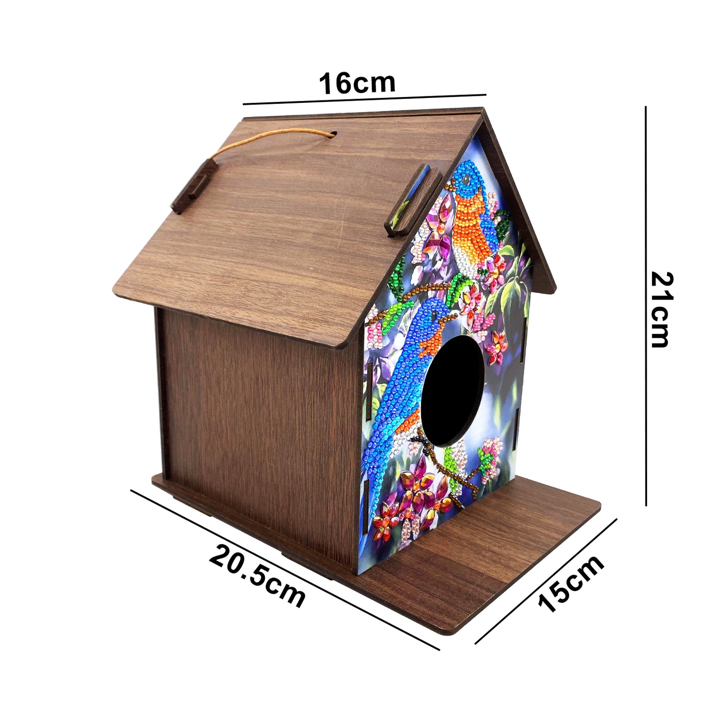 DIY Diamond Bird House