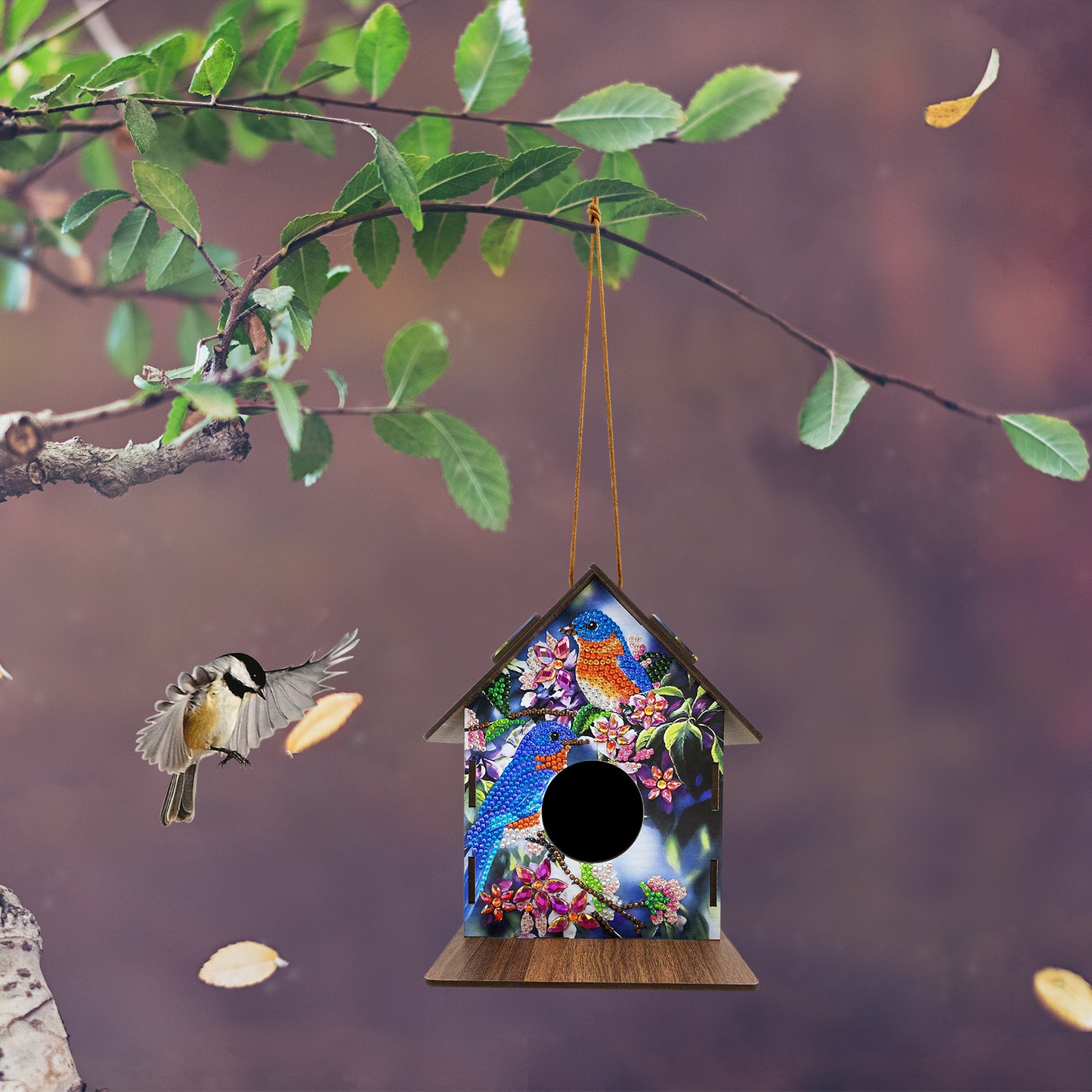 DIY Diamond Bird House