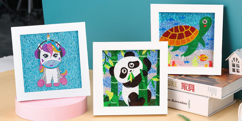 Panda | Crystal Rhinestone Diamond Painting Kits for children