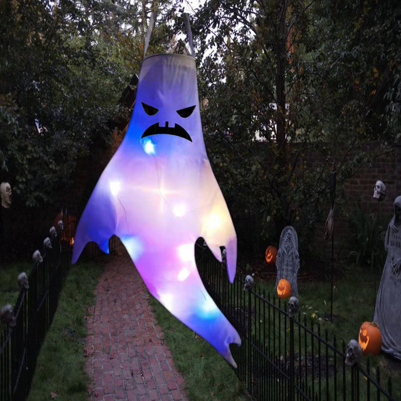 DIY Halloween LED Outdoor Light Luminous Ghost Haartrockner Horror