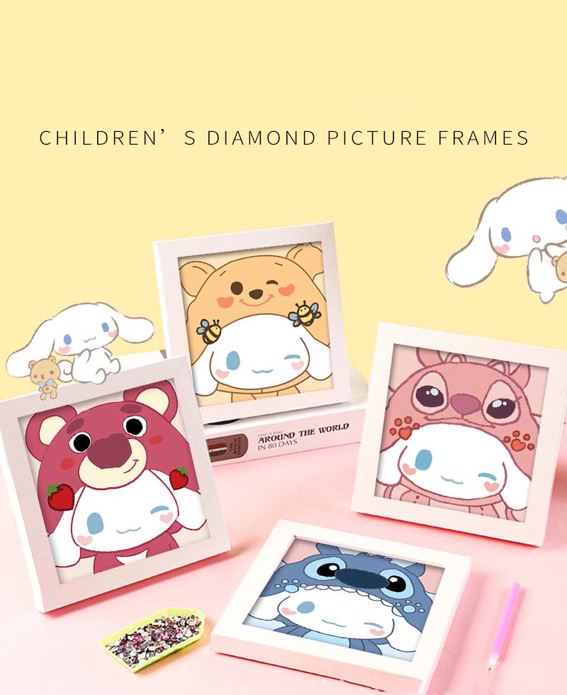 Cinnamoroll | Crystal Rhinestone Diamond Painting Kits for children