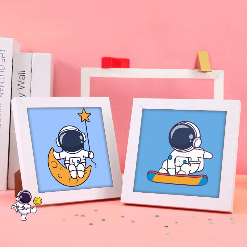 Astronauts | Crystal Rhinestone Diamond Painting Kits for children