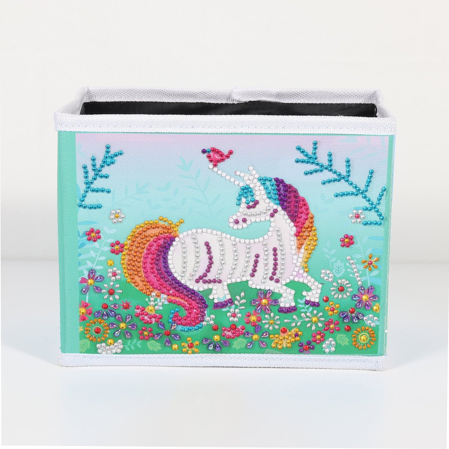 DIY Special Shaped Diamond Painting Unicorn Cloth Home Storage Box