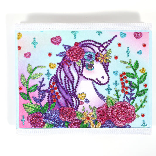 DIY Special Shaped Diamond Painting Unicorn Cloth Home Storage Box