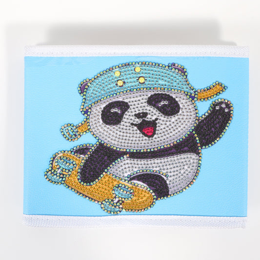 DIY Special Shaped Diamond Painting Panda Cloth Home Storage Box