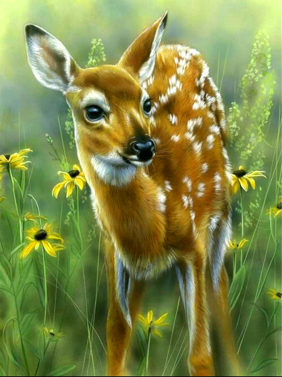 Deer | Full Round Diamond Painting Kits