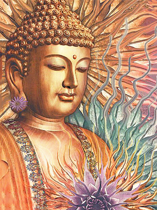 Buddhas | Vollständige runde Diamant-Malkits