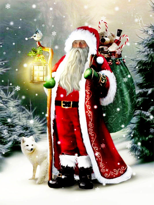 Santa Claus | Full Round Diamond Painting Kits