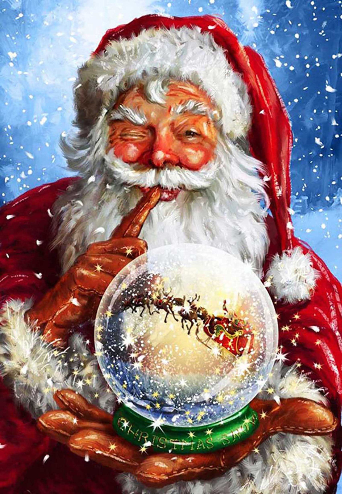 Santa Claus | Full Round Diamond Painting Kits