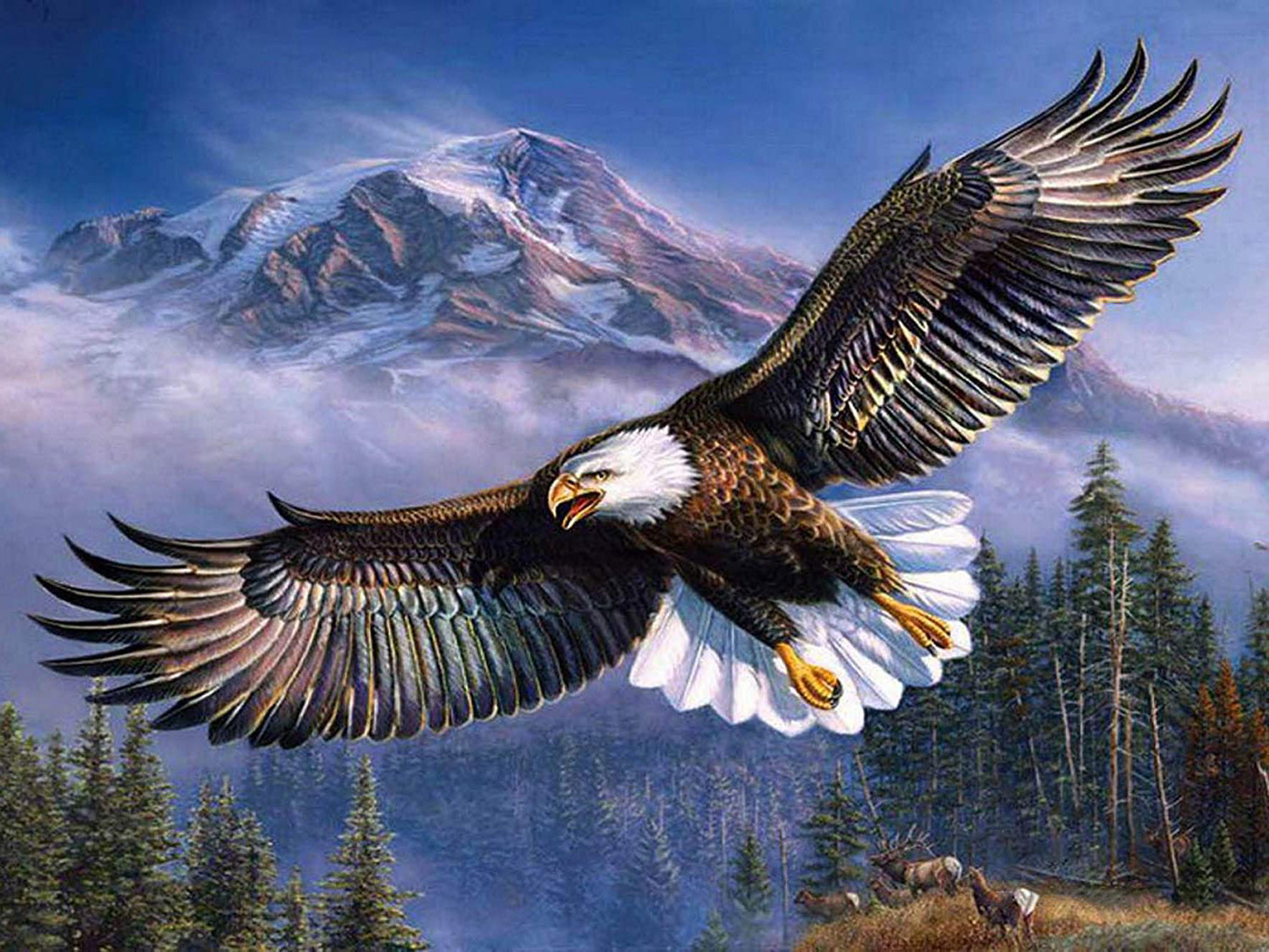 eagle | Full Round Diamond Painting Kits