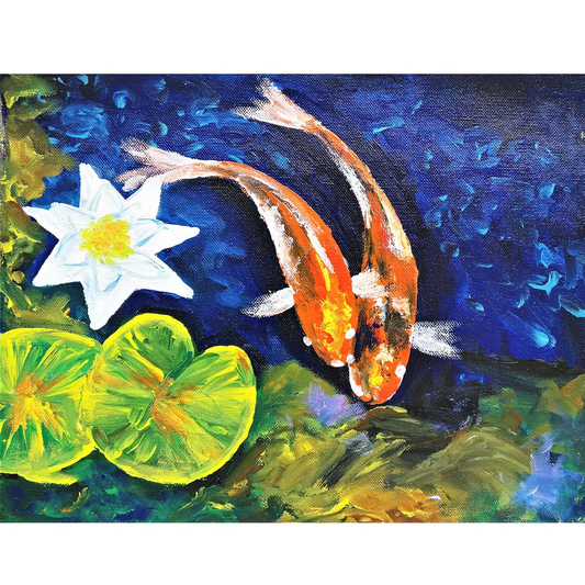 carp fish | Full Round Diamond Painting Kits