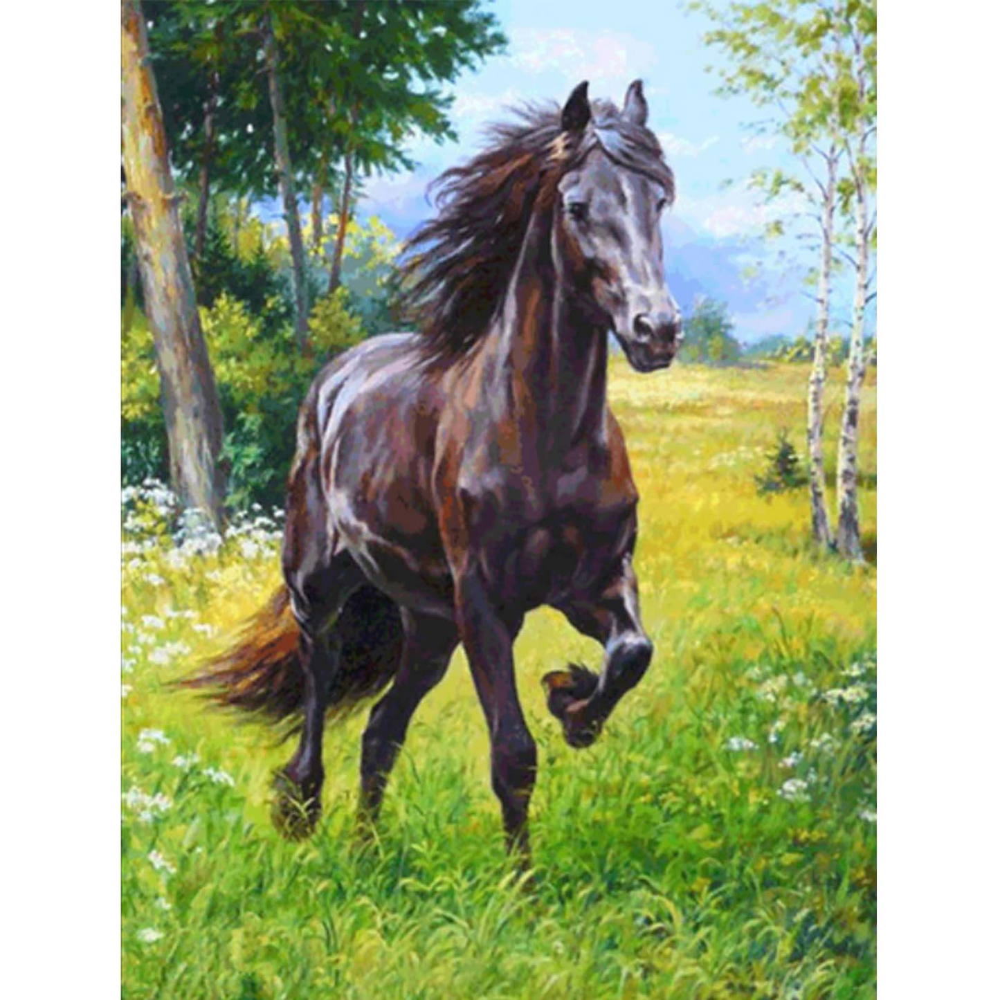 Horse | Full Round Diamond Painting Kits