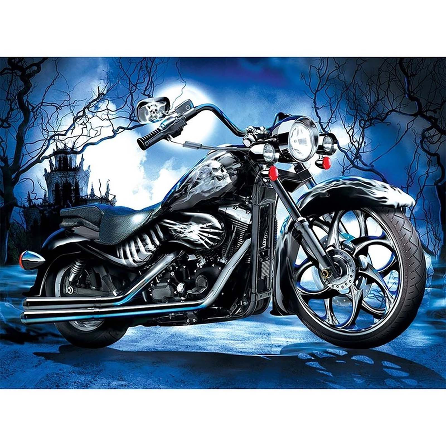 Harley Motors  | Full Round Diamond Painting Kits