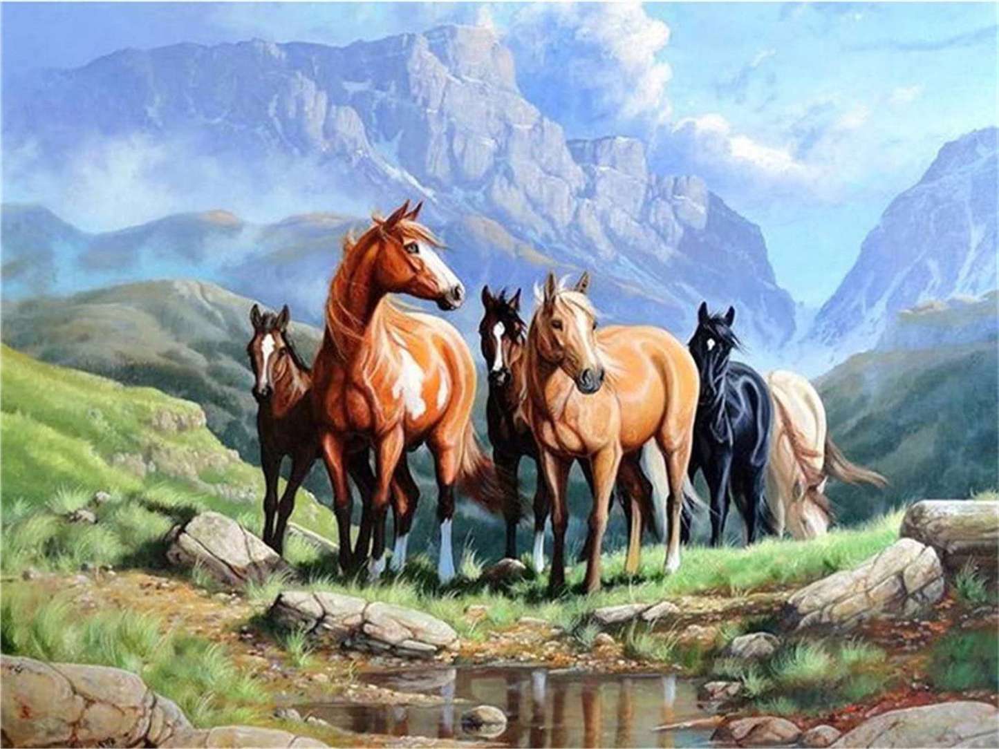 horse | Full Round Diamond Painting Kits