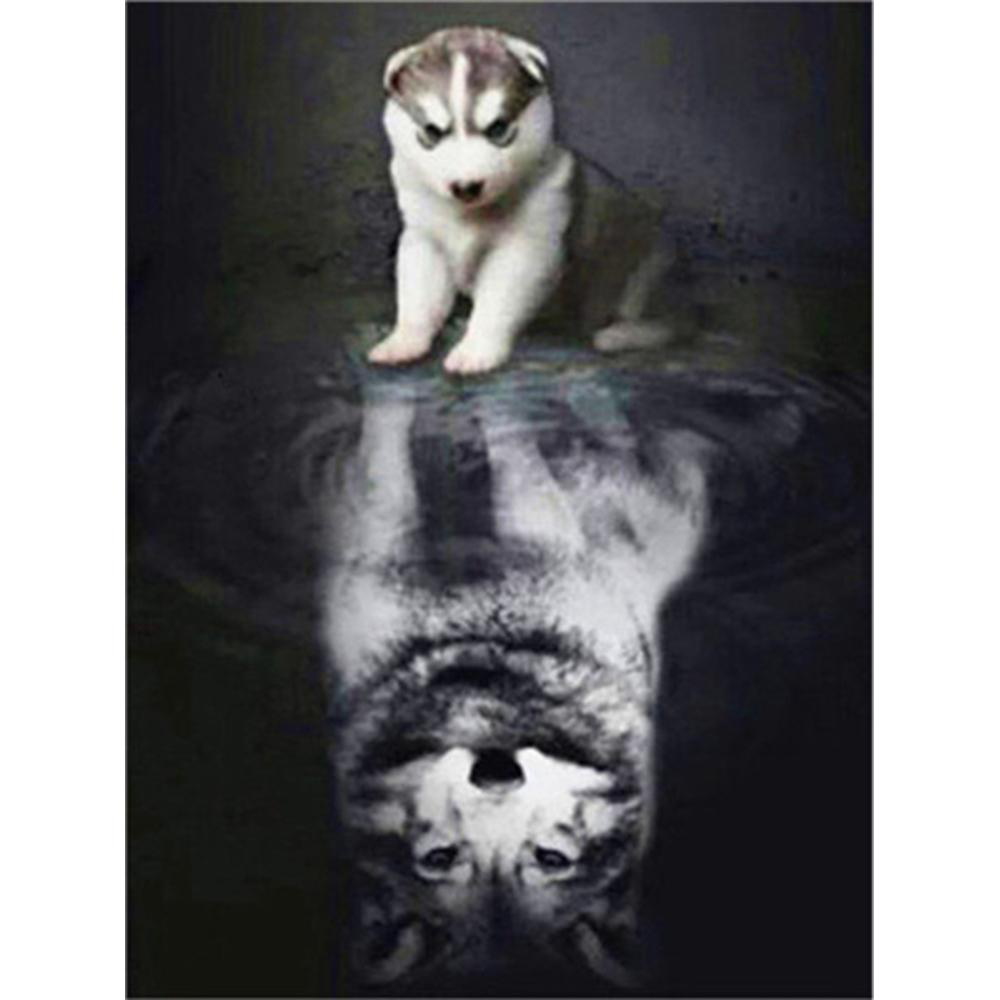 Husky | Full Round Diamond Painting Kits