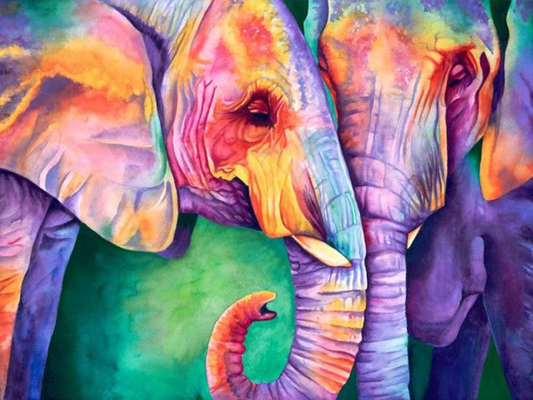 Elephant | Full Round Diamond Painting Kits