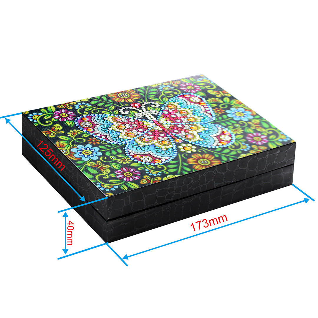 DIY special-shaped diamond painting butterfly decoration resin jewelry box