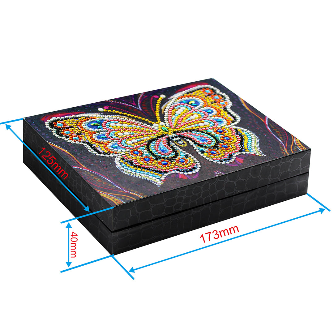 DIY special-shaped diamond painting butterfly decoration resin jewelry box