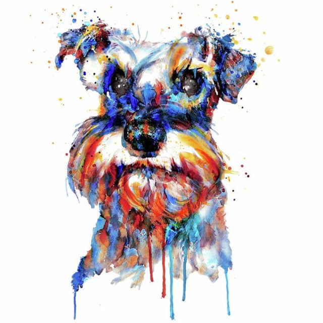 Hund | Vollständige runde/quadratische Diamond Painting Kits