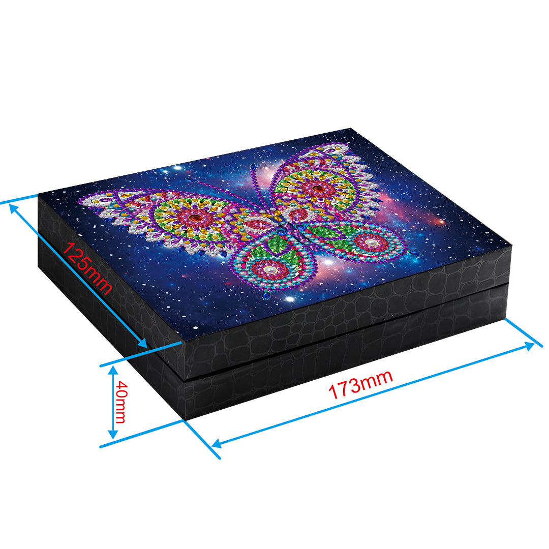 DIY special-shaped diamond painting butterfly decoration resin jewelry box