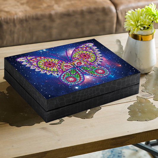 DIY special-shaped diamond painting butterfly decoration resin jewelry box