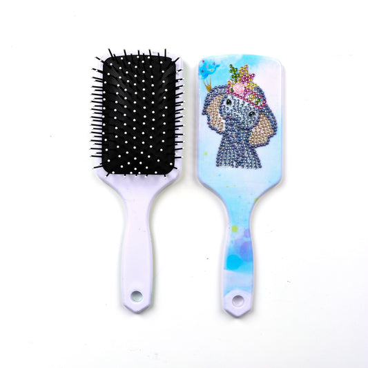 DIY Rhinestone Diamond Painting Kit | Comb | Elephant