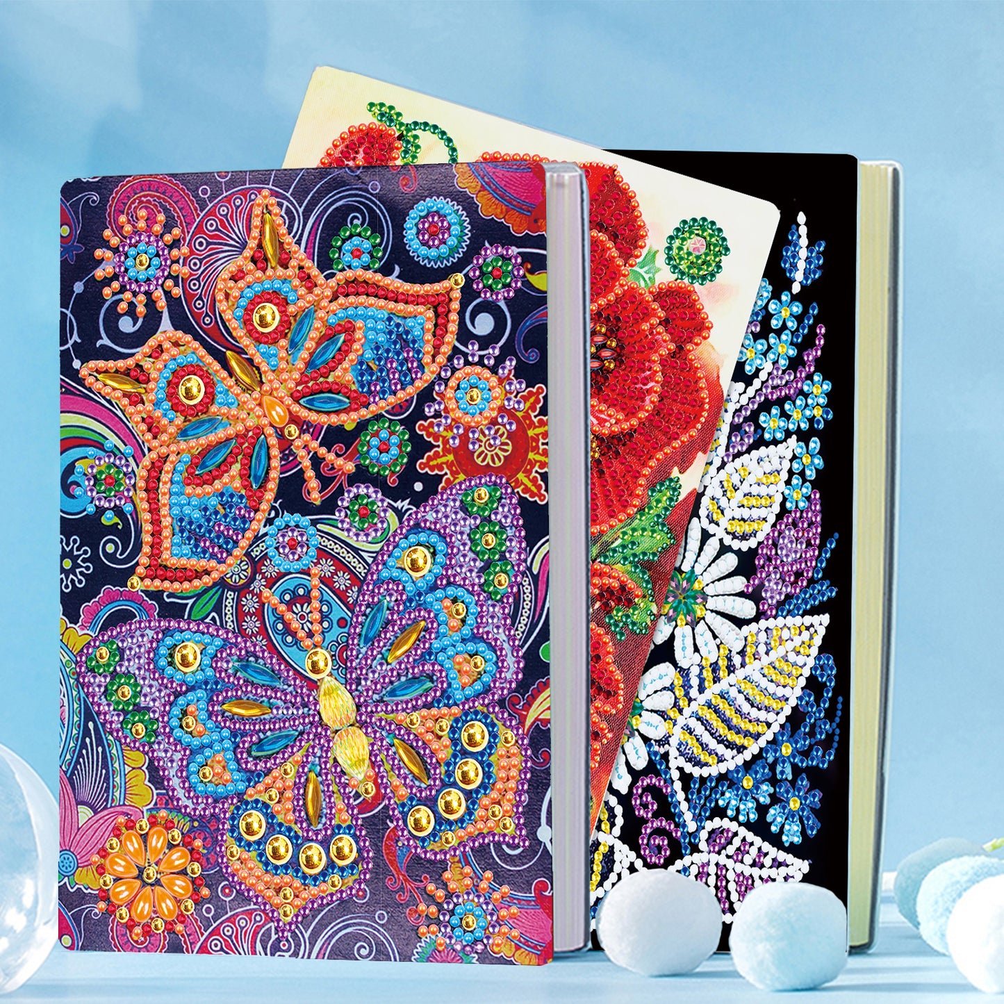 A5 5D Notebook DIY  Special Shape Rhinestone Diary Book | Butterfly