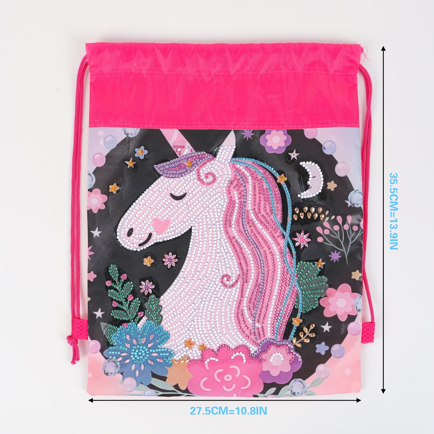 Diamond Painting DIY Special Shaped Diamond | Unicorn | Mosaic Backpack Kit