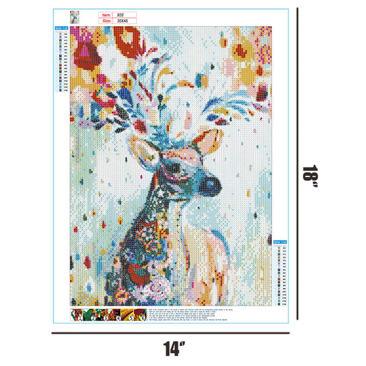 Deer | Full Round Diamond Painting Kits