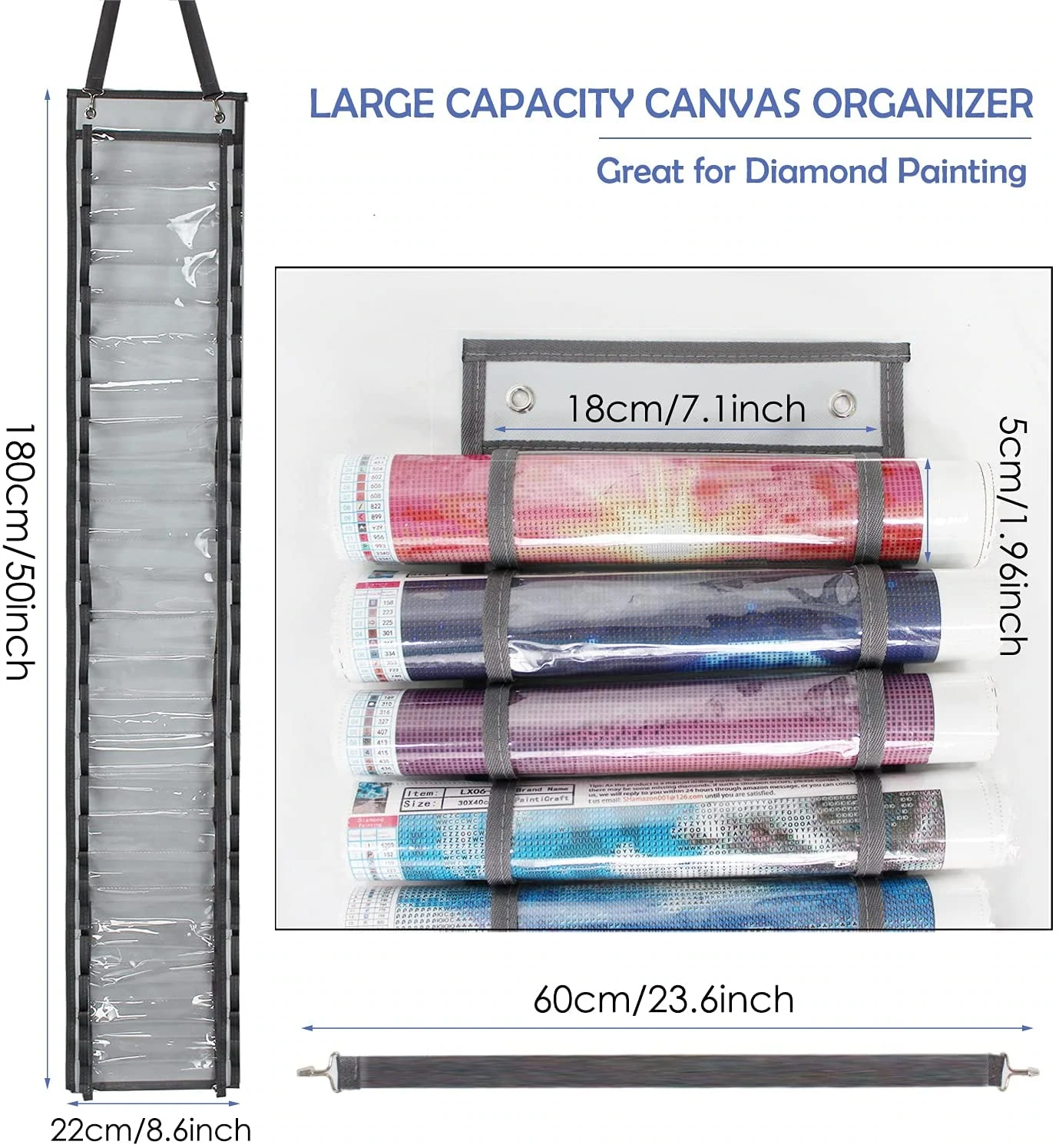 Compartments Diamond Painting Canvas Storage Organizer | tool