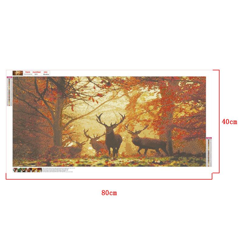 Reindeer | Full Round Diamond Painting Kits