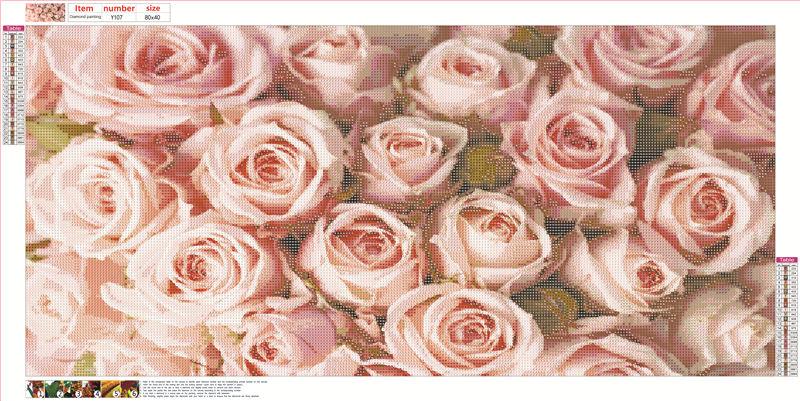 Rose flower | Full Round Diamond Painting Kits