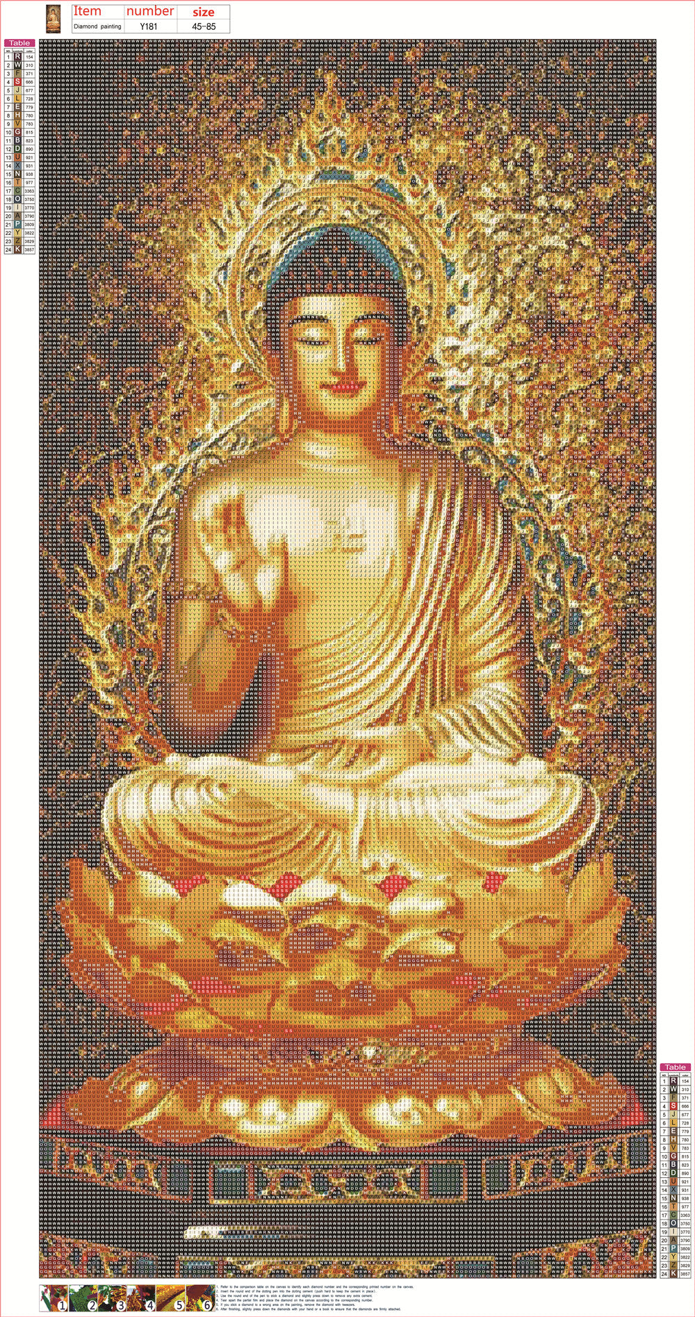 Buddha | Full Round Diamond Painting Kits