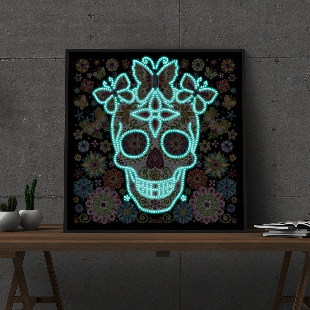 Skull | Luminous Diamond Painting Kits