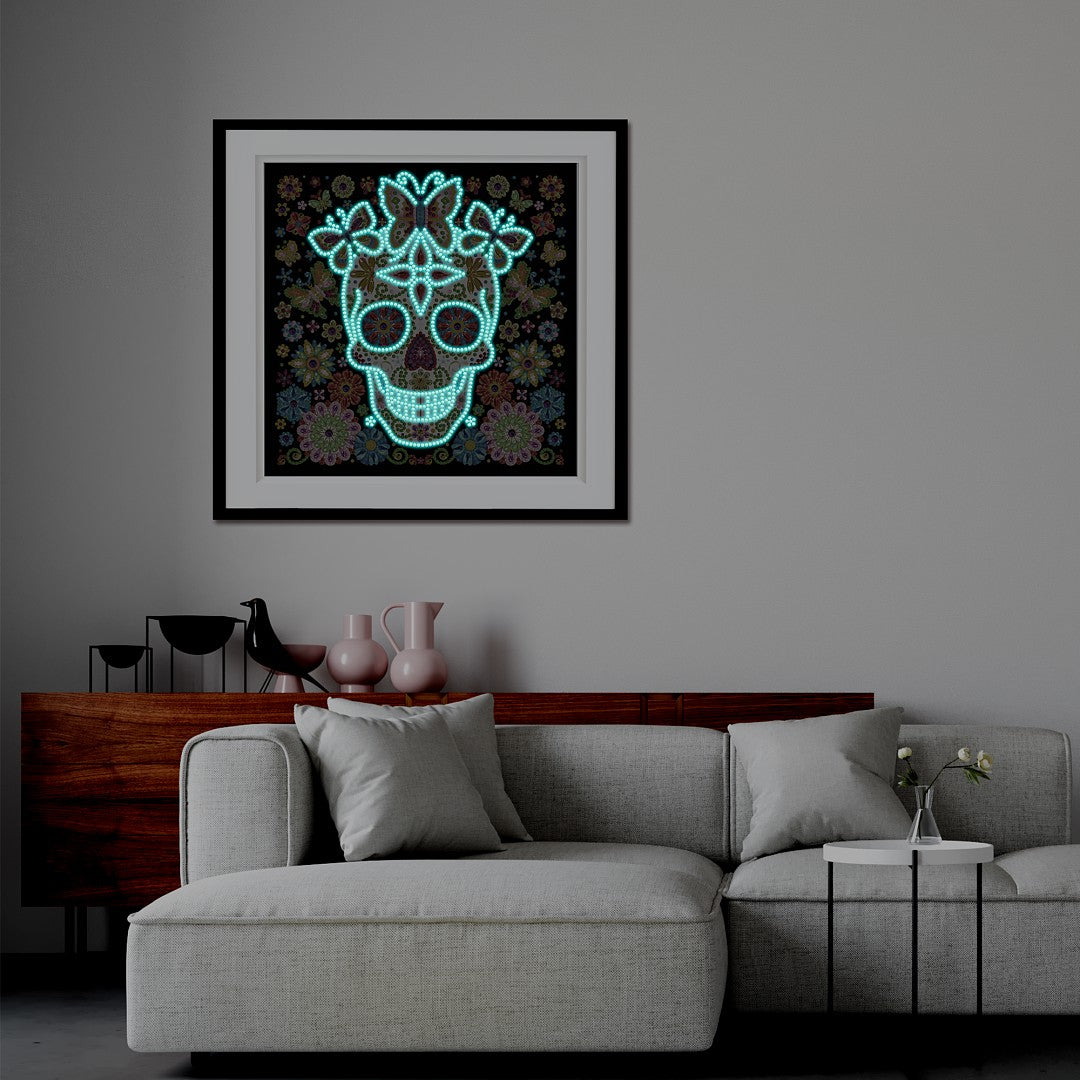 Skull | Luminous Diamond Painting Kits