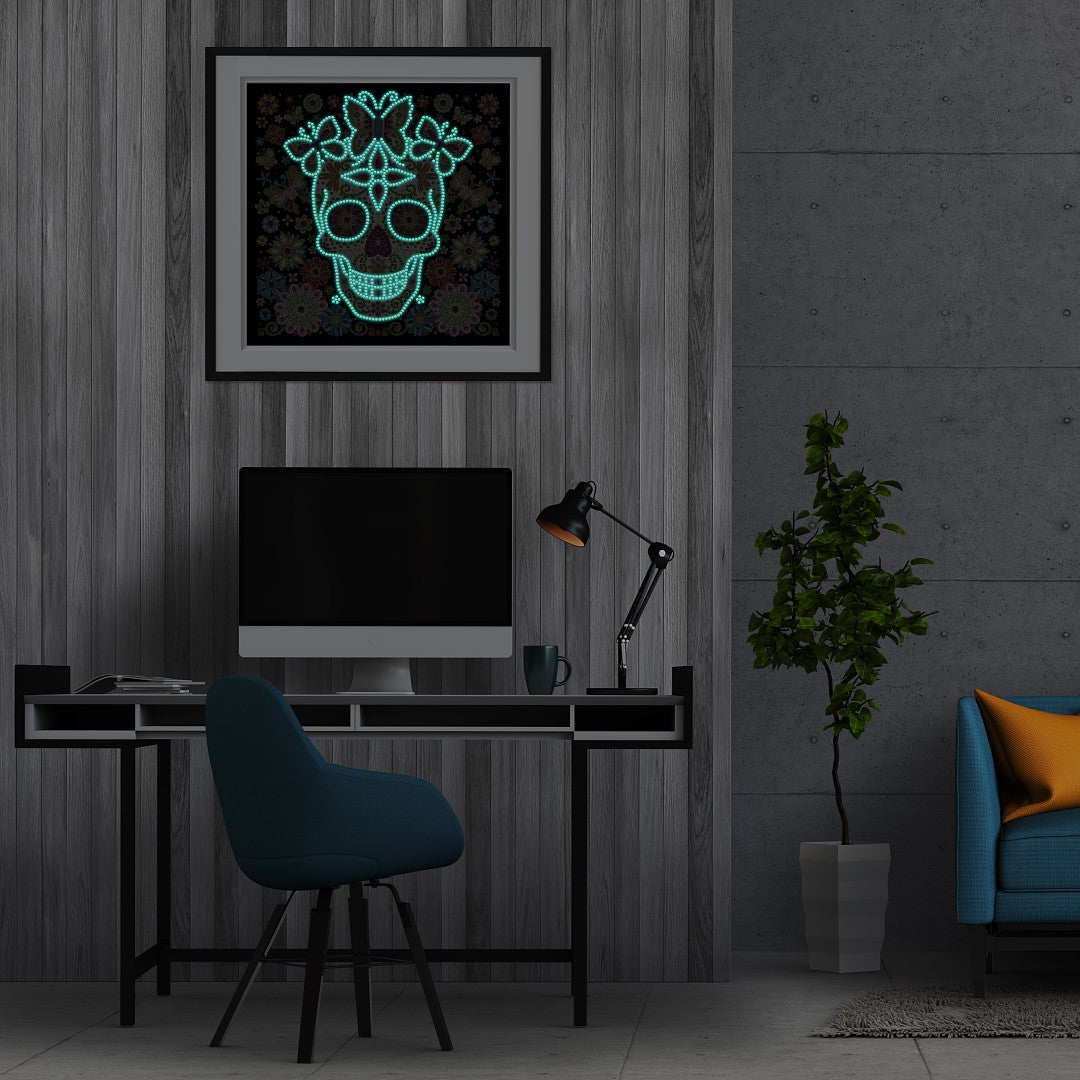 Skull | Luminous Diamond Painting Kits