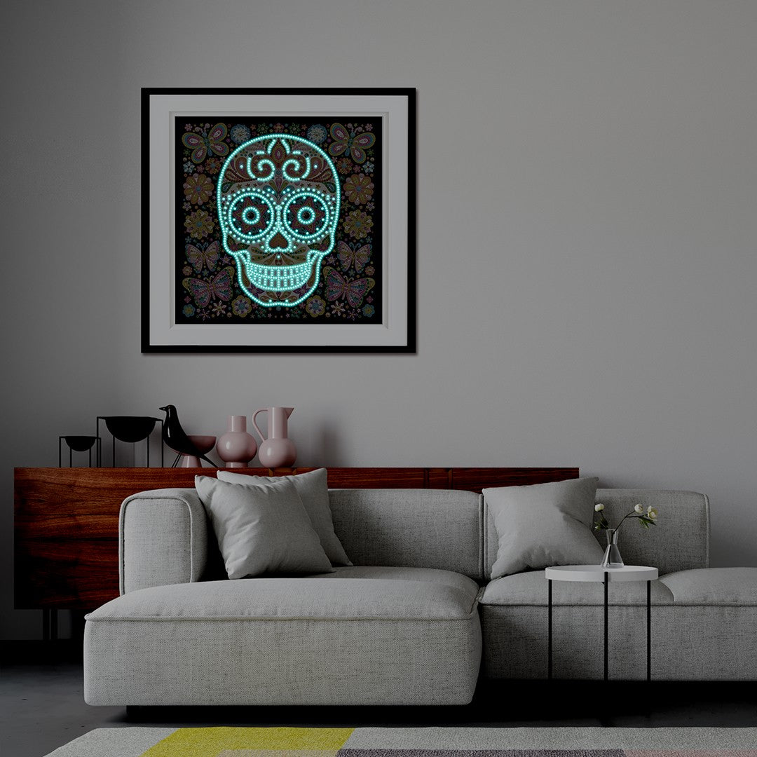 Skull | Luminous Diamond Painting Kits