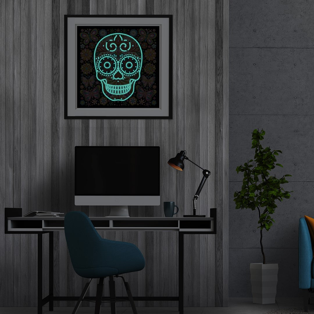 Skull | Luminous Diamond Painting Kits