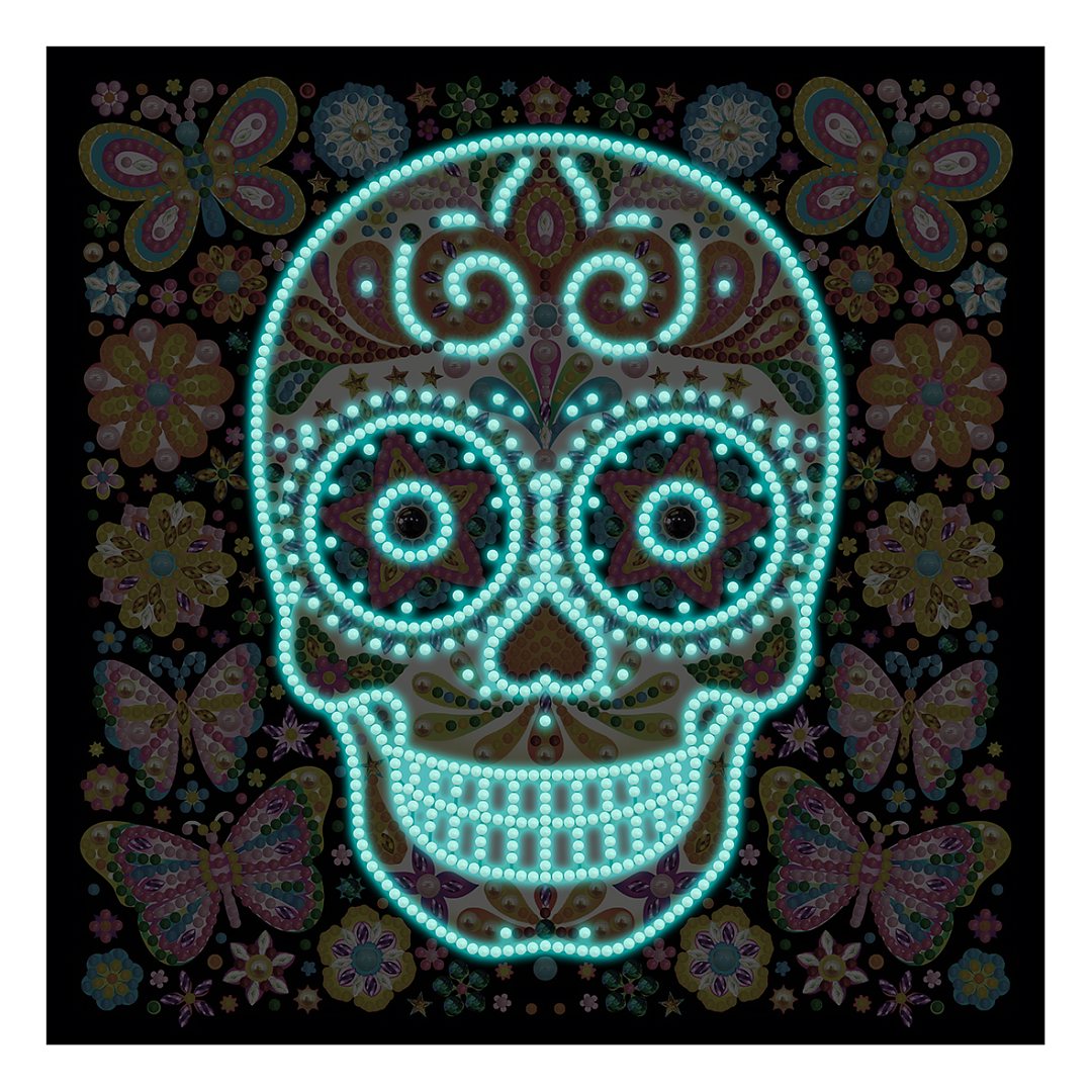 Skull | Luminous Diamond Painting Kits