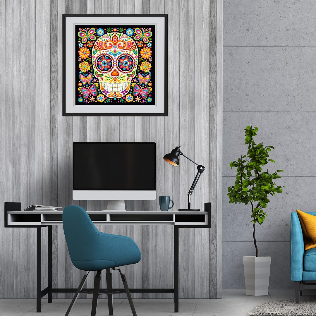 Skull | Luminous Diamond Painting Kits