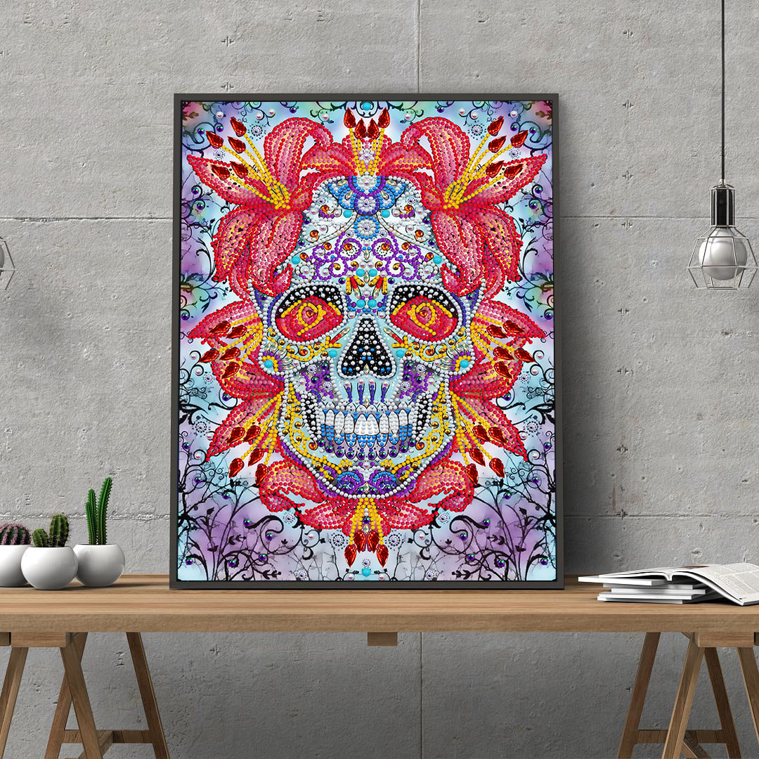 Skull | Luminous Diamond Painting Kits