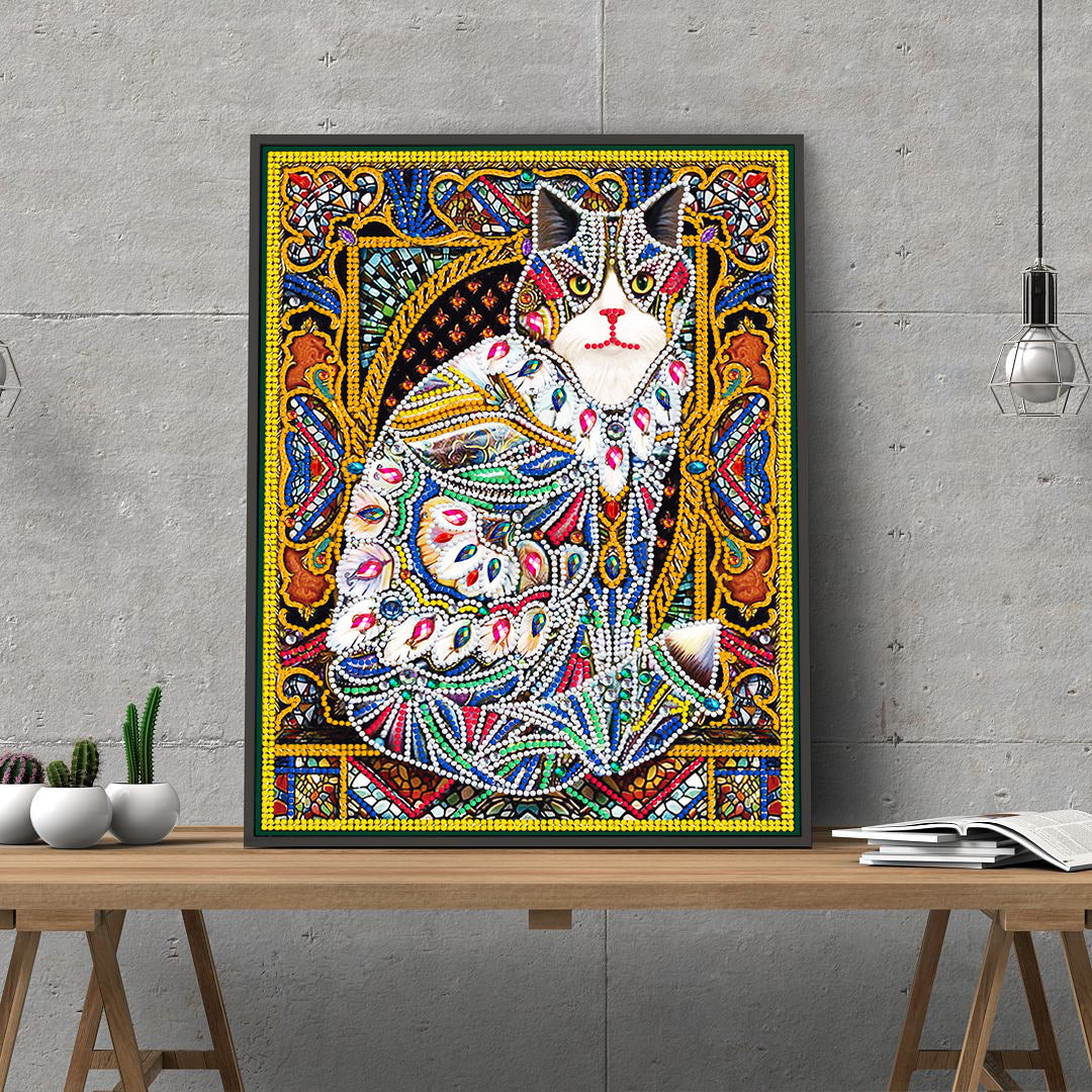 Cat | Luminous Diamond Painting Kits