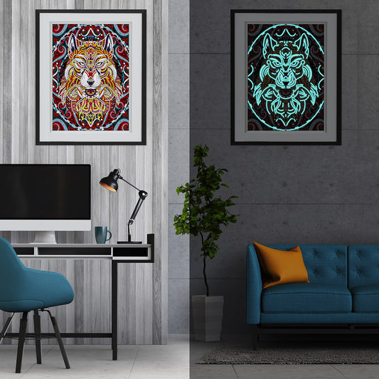 Tiger | Luminous Diamond Painting Kits