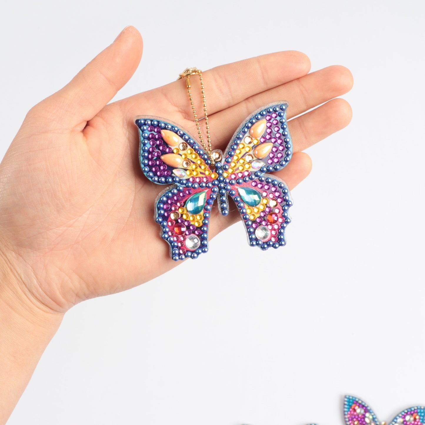 DIY Diamond Painting | Butterfly | Keychain Kit