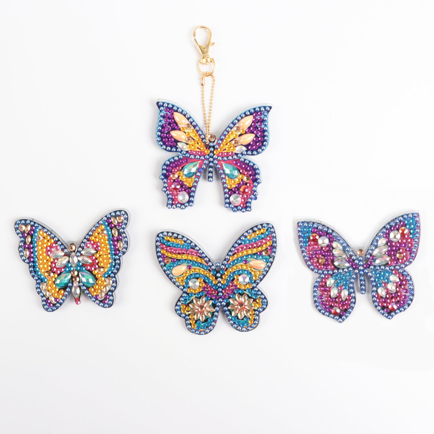 DIY Diamond Painting | Butterfly | Keychain Kit