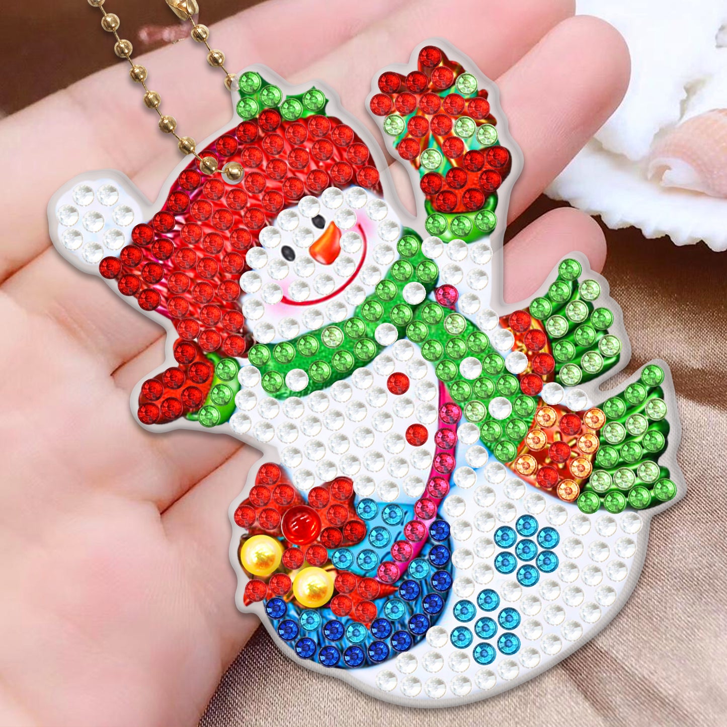 DIY Diamond Painting keychain | Christmas | 5 Piece Set